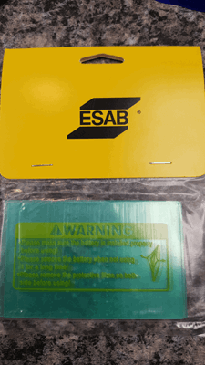 Inside lens cover for ESAB Sentinel Welding Helmet